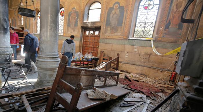 The church was badly damaged and at least 25 have been reported dead. The church was badly damaged and at least 25 have been reported dead.