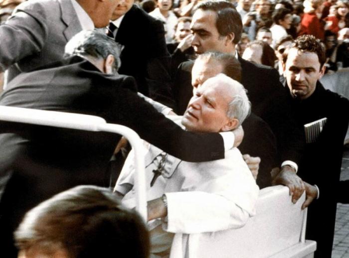 Pope John Paul II was the victim of an assassination attempt. Pope John Paul II was the victim of an assassination attempt.
