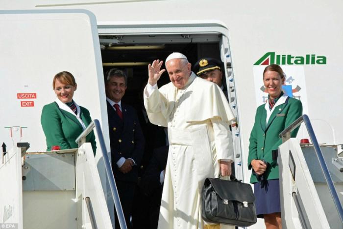 The Pontiff admitted his distaste for travel but understands his role in spreading hope. The Pontiff admitted his distaste for travel but understands his role in spreading hope.