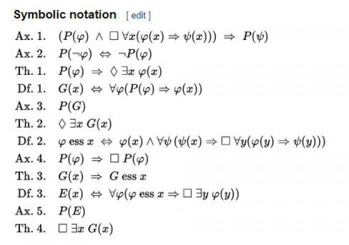 Godel's Theorem.