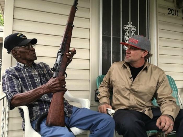 Richard Overton is the oldest living WWII veteran.