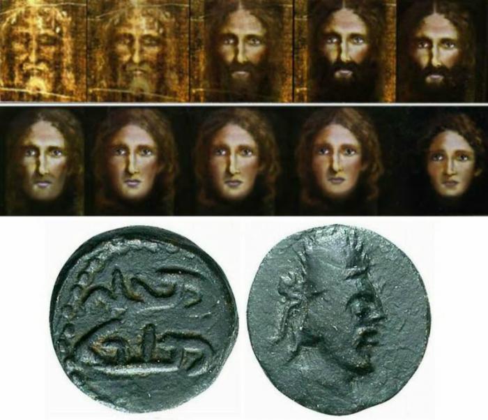 Does this coin depict an accurate portrait of Jesus Christ?