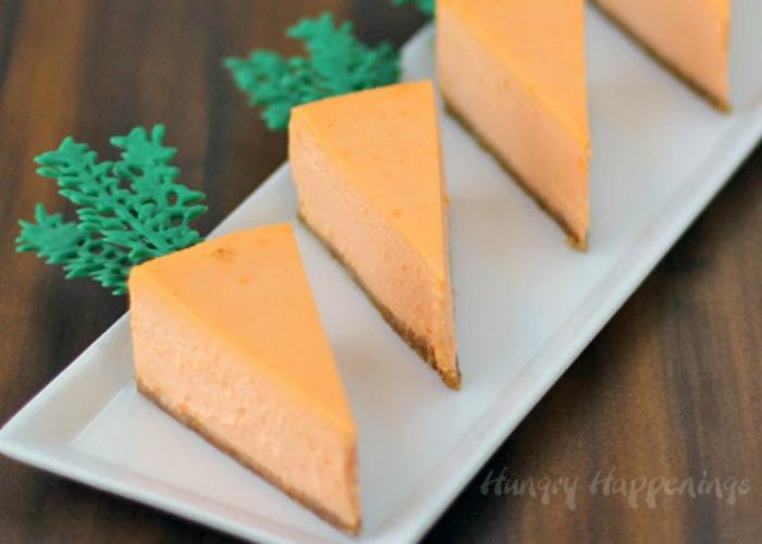 Orange Cheesecake Carrots.