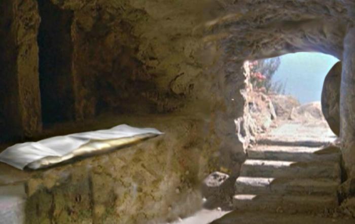 Jesus has risen. Jesus has risen.