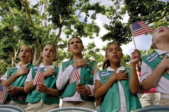 Girl Scouts. Girl Scouts.