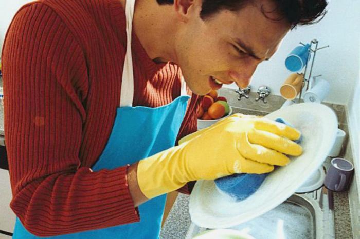 Scrub the dishes Scrub the dishes