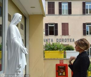 Melania Trump and the Virgin Mary Melania Trump and the Virgin Mary