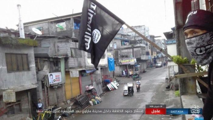 The terrorists who have captured Marawi are affiliated with ISIS. 