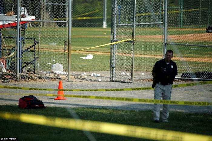 Virginia shooting baseball field