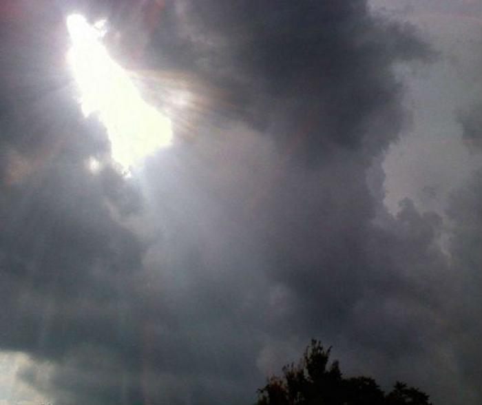 God in the clouds God in the clouds