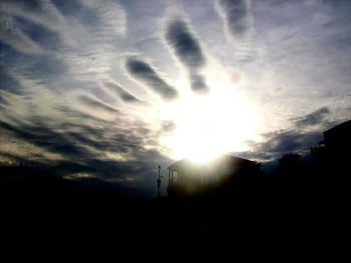 God in the clouds God in the clouds