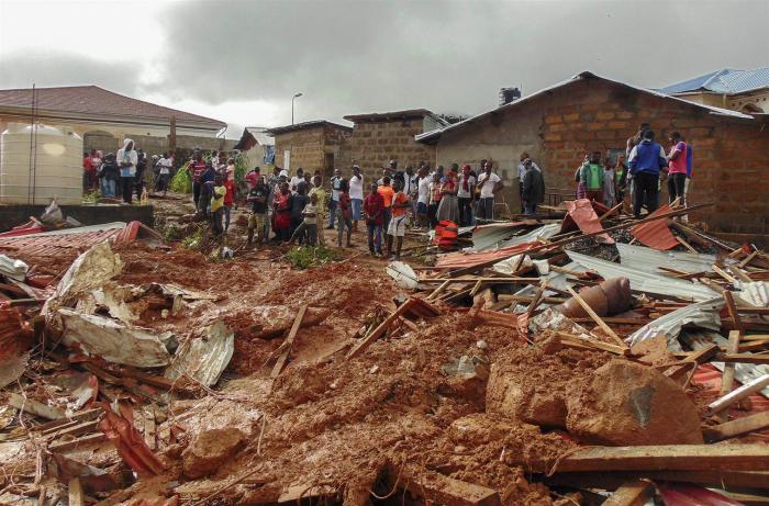 Rescue workers have been searching for survivors in the mud and debris. Hundreds are still missing. 