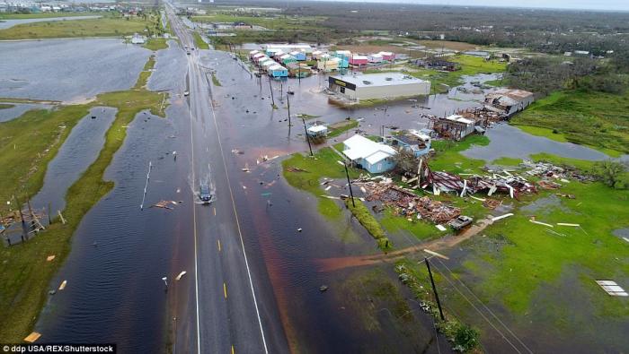 Hurricane Harvey aftermath 