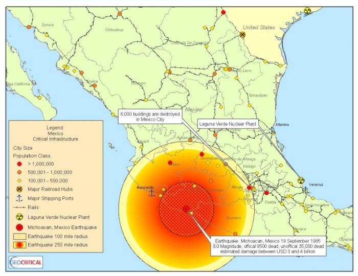 Last night, an 8.0 quake rattled Mexico, killing dozens. The temblor was felt as far away as Austin Texas, and may be the most powerful quake to strike Mexico in a century. Last night, an 8.0 quake rattled Mexico, killing dozens. The temblor was felt as far away as Austin Texas, and may be the most powerful quake to strike Mexico in a century.