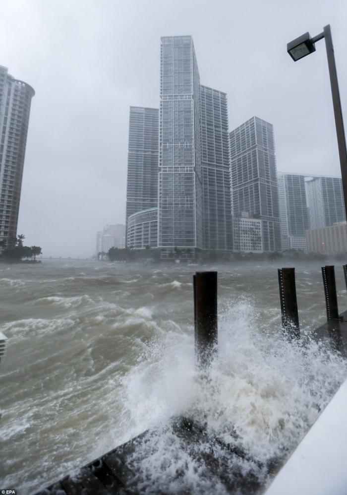Miami flooded