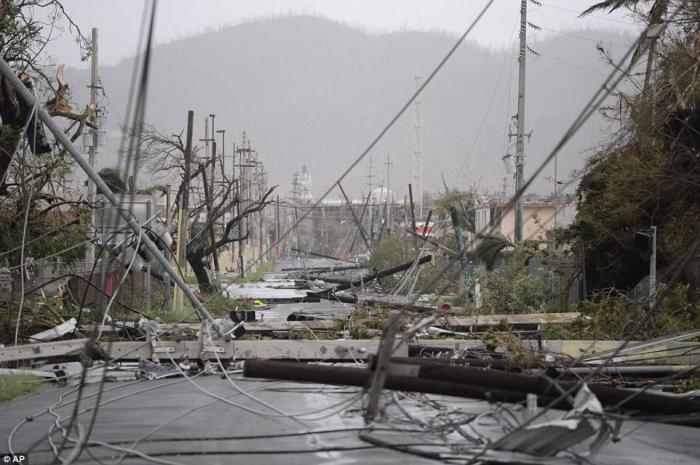 Destroyed infrastructure means Puerto Rico will be months without power. 