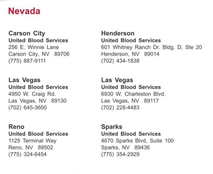 URGENT NEED FOR BLOOD DONATIONS Please visit one of these locations to donate blood. 