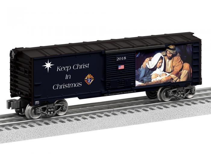 KEEP CHRIST IN CHRISTMAS BOXCAR