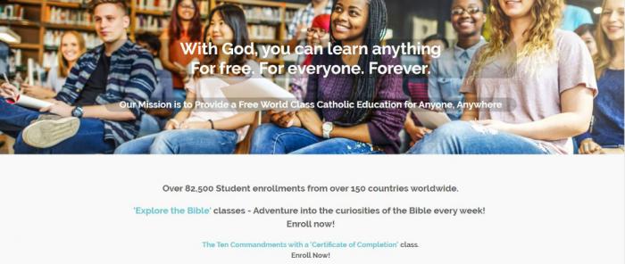 Catholic Online School is on a mission to provide a free, world-class Catholic education to anyone, anywhere. 