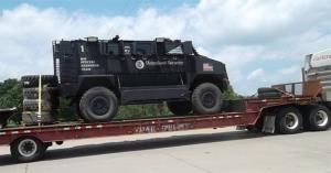 The feds are well equipped with armored vehicles. There should be no question --these are intended f The feds are well equipped with armored vehicles. There should be no question --these are intended f