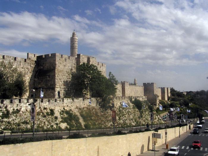 The Tower of David has been demolished and rebuilt numerous times by the rulers of Jerusalem, includ The Tower of David has been demolished and rebuilt numerous times by the rulers of Jerusalem, includ