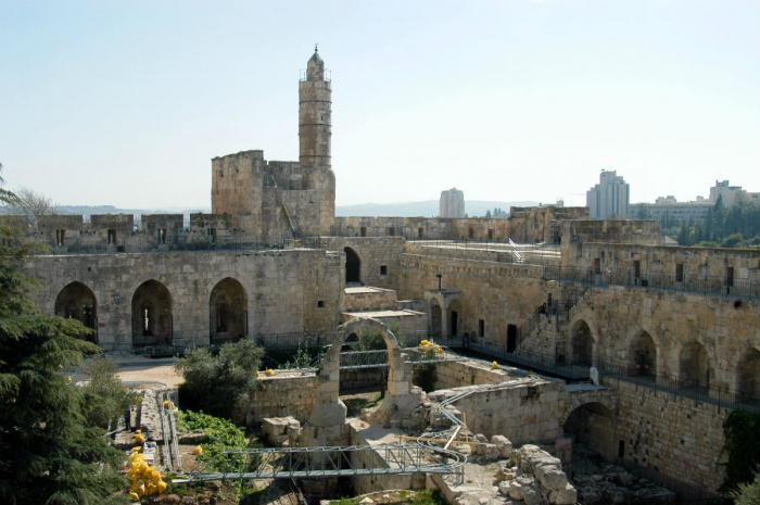 The Tower of David has been demolished and rebuilt numerous times by the rulers of Jerusalem, includ The Tower of David has been demolished and rebuilt numerous times by the rulers of Jerusalem, includ