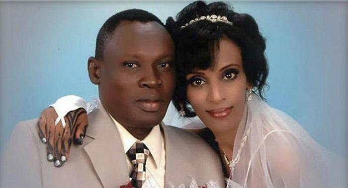 Daniel Wani married wife Meriam in 2011. She was sentenced to death in Sudan last week because the c Daniel Wani married wife Meriam in 2011. She was sentenced to death in Sudan last week because the c