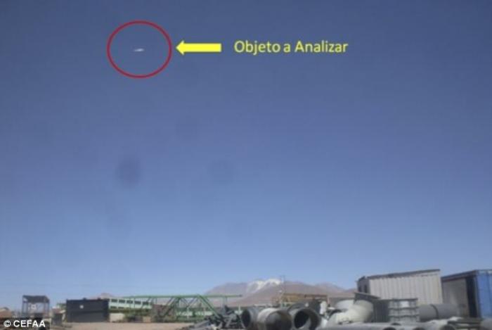 The Commitee for the Studies of Anomalous Aerial Phenomena (CEFAA) studied the photographs of an obj The Commitee for the Studies of Anomalous Aerial Phenomena (CEFAA) studied the photographs of an obj