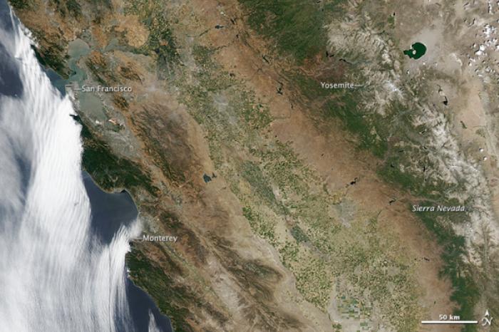The same image of California from June 24. The same image of California from June 24.
