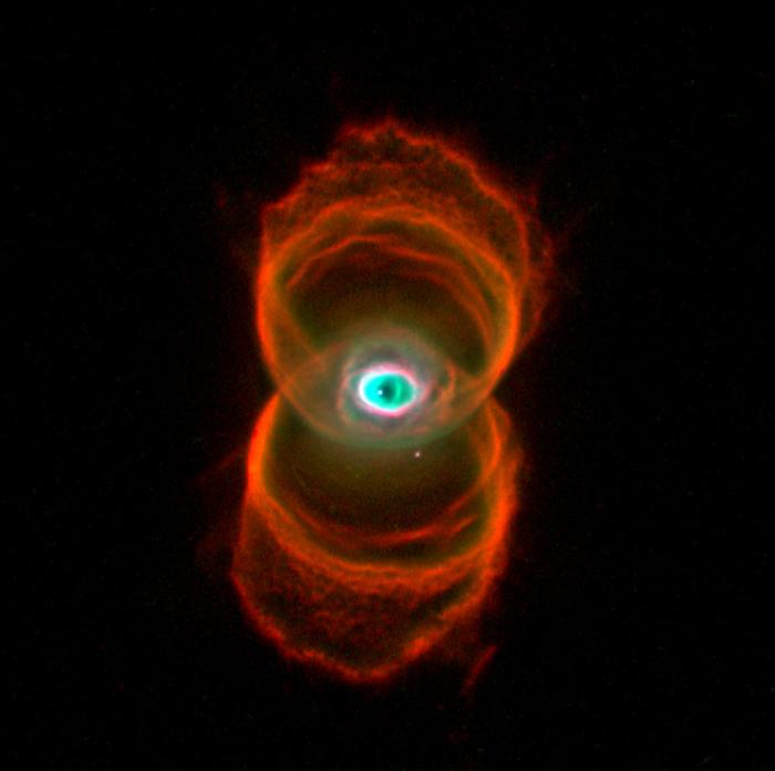 The Engraved Hourglass Nebula is 8,000 light-years from Earth, meaning this is how the Nebula was 8, The Engraved Hourglass Nebula is 8,000 light-years from Earth, meaning this is how the Nebula was 8,