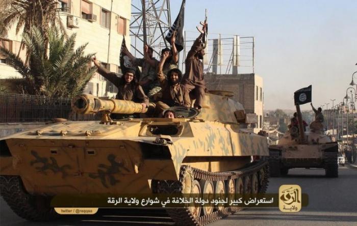 The Islamic State has a collection of armored vehicles under its control. The Islamic State has a collection of armored vehicles under its control.