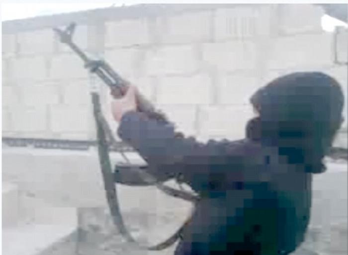 The two short videos - apparently filmed in Ghouta, a rural suburb of the capital Damascus - were u The two short videos - apparently filmed in Ghouta, a rural suburb of the capital Damascus - were u