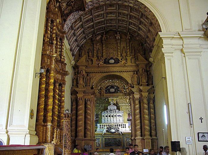 Construction work on the church, which later became a basilica, began in 1594 and it was consecrated Construction work on the church, which later became a basilica, began in 1594 and it was consecrated