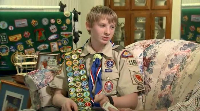 14-year-old Josh McCoy, of Alexandria Virginia, has earned all 135 merit badges offered by the Boy S 14-year-old Josh McCoy, of Alexandria Virginia, has earned all 135 merit badges offered by the Boy S