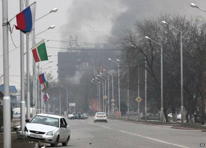 16 people have died, and 21 more were injured during an attack in the capital of Chechnya by Islamic 16 people have died, and 21 more were injured during an attack in the capital of Chechnya by Islamic