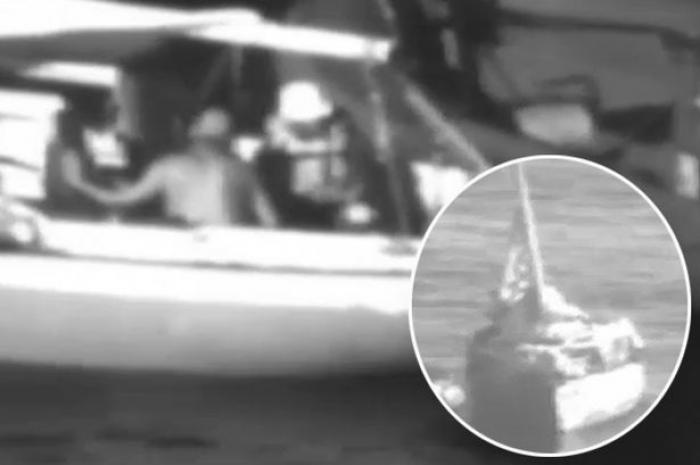 The U.S. Coast Guard heard the call and immediately dispatched the closest available boat -- the USS The U.S. Coast Guard heard the call and immediately dispatched the closest available boat -- the USS