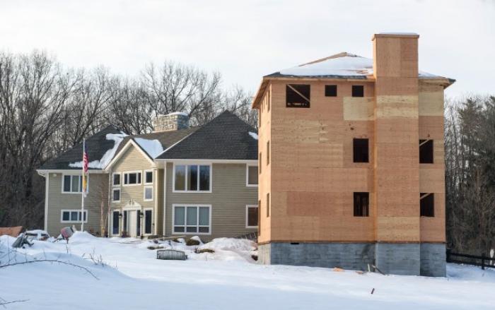 Archbishop John Myers of Newark, New Jersey, is adding a new wing to his weekend home which will bri Archbishop John Myers of Newark, New Jersey, is adding a new wing to his weekend home which will bri