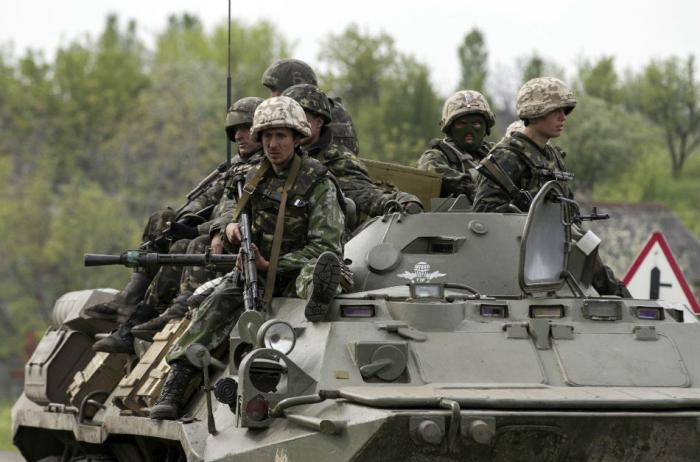 Ukrainian forces have been fighting rebels that most of the world agrees are being funded, trained a Ukrainian forces have been fighting rebels that most of the world agrees are being funded, trained a