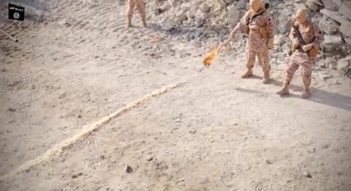 Jordanian pilot in ISIS execution video Jordanian pilot in ISIS execution video