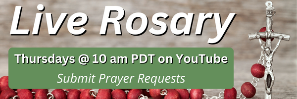 LIVE Rosary show logo