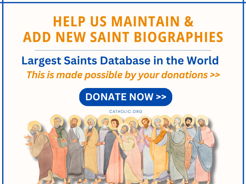 Enjoy our Saints? Help Us make more