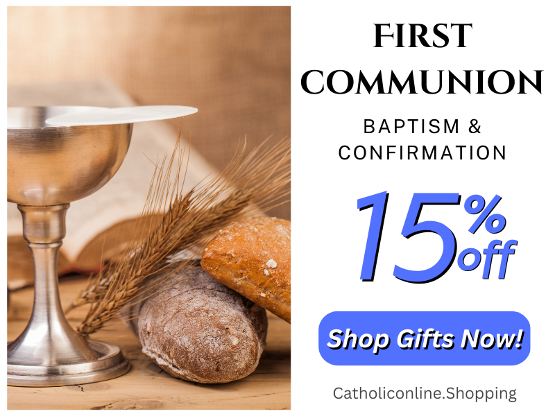 Shop First Holy Communion Gifts | 15% Off!  Shop First Holy Communion Gifts | 15% Off!