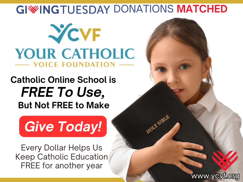 Help Keep Catholic Online School Free