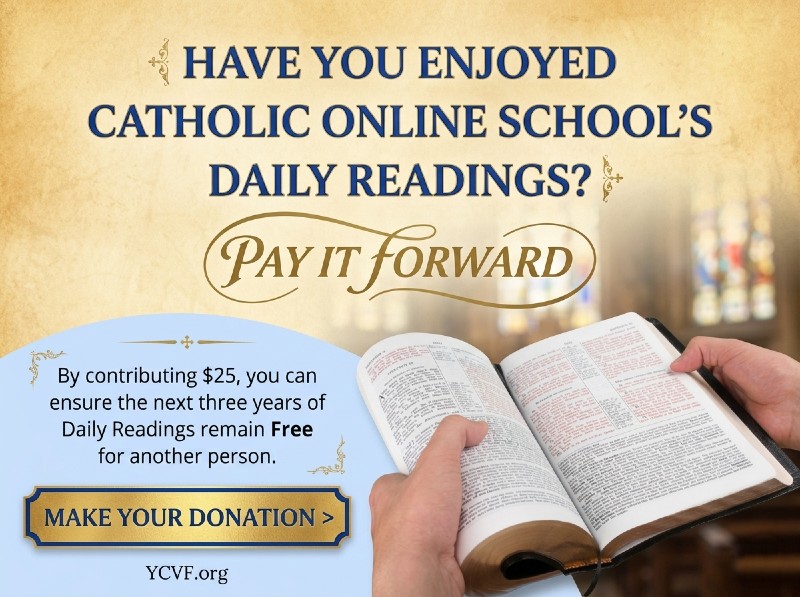 Enjoy Daily Readings? Pay it Forward