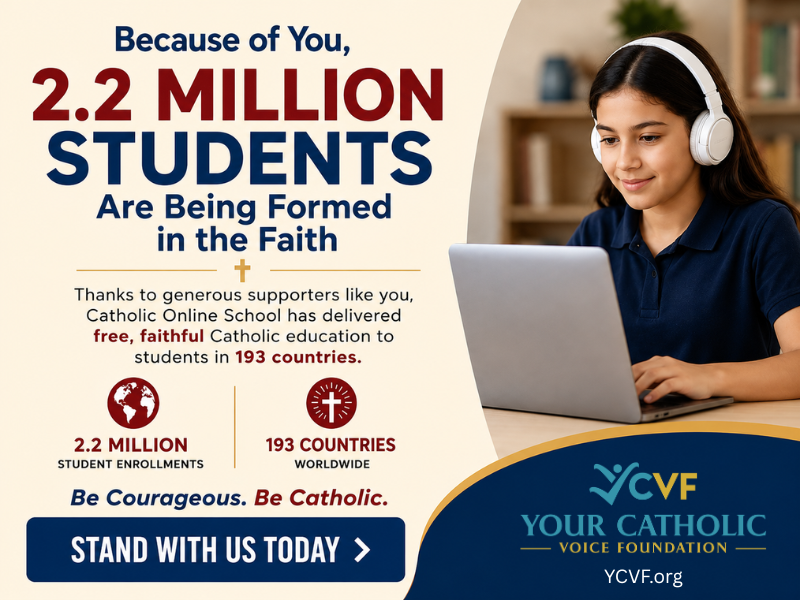 Keep Catholic Education Free for Anyone, Anywhere