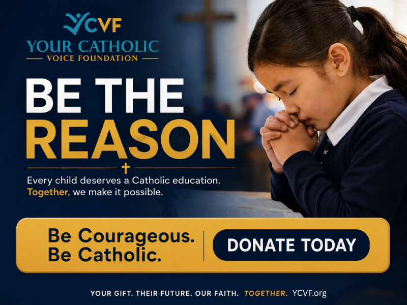 Support Our Mission and Keep Catholic Education Free