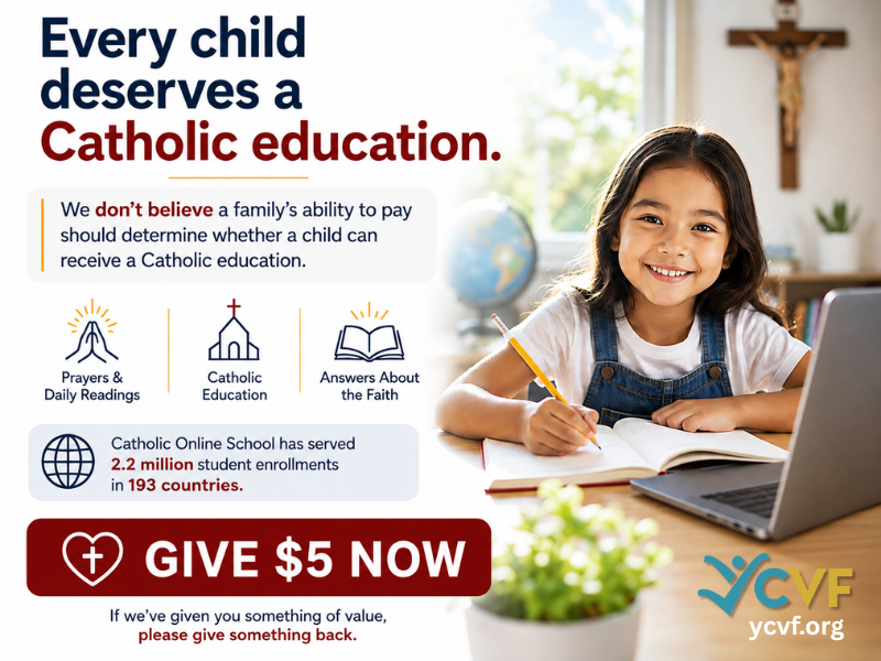 Faith shouldn’t depend on what a family can afford | Give Now