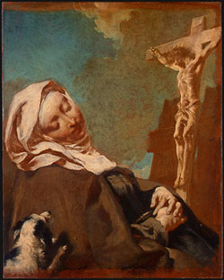 Image of St. Margaret of Cortona Image of St. Margaret of Cortona
