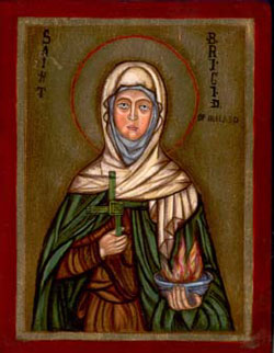 Image of St. Brigid of Ireland