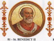 Image of St. Benedict II Image of St. Benedict II